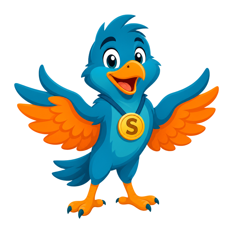 SPARQ, the S Mobile Wireless mascot